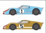 SHK-D250 1/24 Ford GT40 1966 Le Mans #1/5 슌코 데칼 Fujimi 프라모델 적용