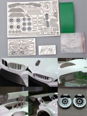 HD02-0232 1/24 BMW Z4 GT3 2012 Detail-up Set For F （PE+Metal parts）Hobby Design