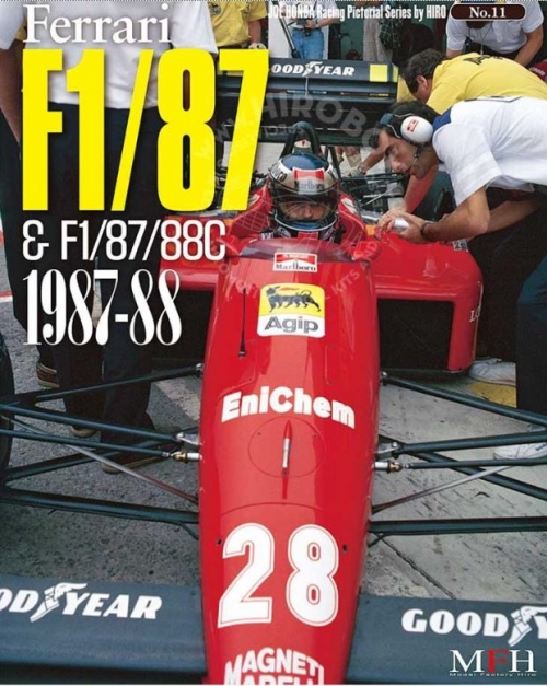 [사전 예약] B-11 Joe Honda Racing Pictorial series No.11　Ferrari F1/87,88C Model Factory Hiro