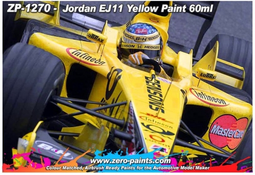 [사전 예약] ZP­1270 Zero Paints Jordan EJ11 Yellow Paint 60ml
