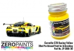 [사전 예약] ZP­1368 Zero Paints Corvette C7R Racing Yellow Paint 30ml