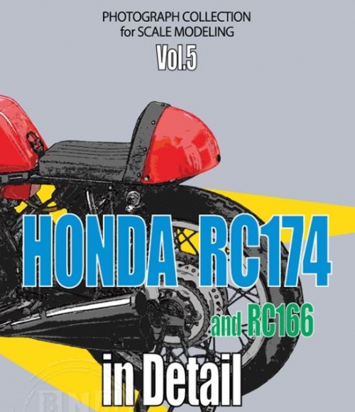 [사전 예약] MHB-5 Photograph Collection #5 Honda RC174,166 in Detail Model Factory Hiro