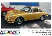 DZ543 Porsche Gold Metallic 1970 144 Paint 60ml ZP­1031