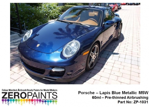 [사전 예약] ZP­1031 Porsche Lapis Blue Metallic M5W Paint 60ml ZP­1031