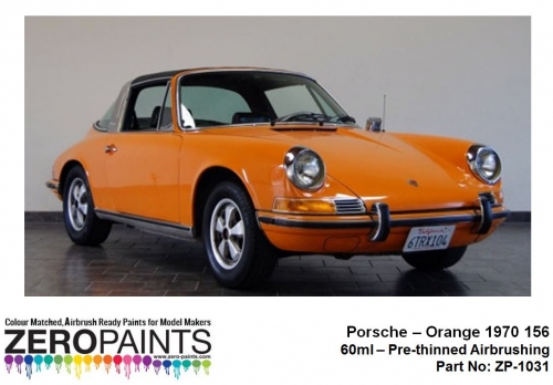 [사전 예약] ZP­1031 Porsche Orange 1970 156 Paint 60ml ZP­1031