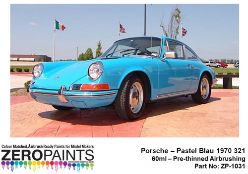 [사전 예약] ZP­1031 Porsche Pastel Blau 1970 321 Paint 60ml ZP­1031