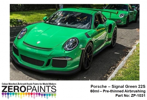 [사전 예약] ZP­1031 Porsche Signal Green 22S Paint 60ml ZP­1031