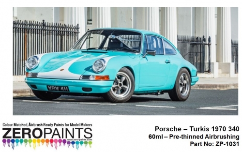 [사전 예약] ZP­1031 Porsche Turkis 1970 340 Paint 60ml ZP­1031