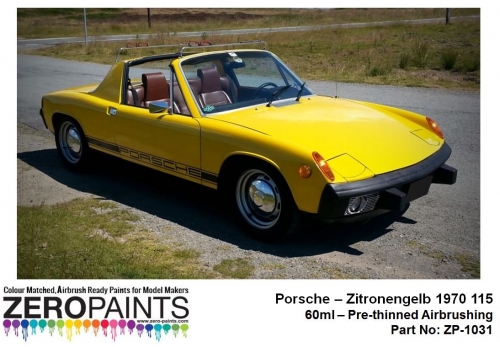 [사전 예약] ZP­1031 Porsche Zitronengelb 1970 115 Paint 60ml ZP­1031