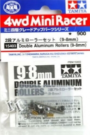 15403 1/32 Double Aluminum Rollers (9-8mm)