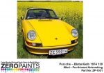 [사전 예약] ZP­1031 Porsche BlutenGelb 1974 139 Paint 60ml ZP­1031