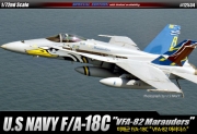12534 1/72 F/A-18C VFA-82 미해군 머러더스 Marauders 아카데미과학 비행기