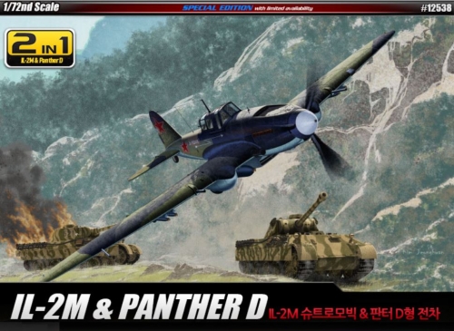 12538 1/72 IL-2M & Panther D