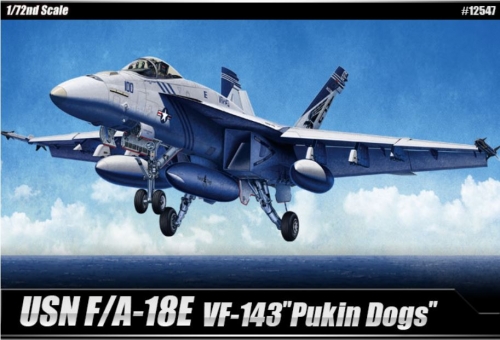 12547 1/72 F/A-18E VF-143 Pukin Dogs