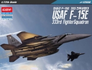 12550 F-15E 미공군 이글 제333 전투비행대 333rd Fighter Squadron 아카데미과학 비행기