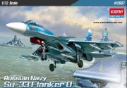 12557 1/72 Su-33 러시아 해군 플랭커 Flanker D Russian Navy 아카데미과학 비행기