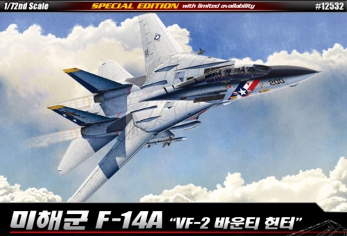 12532 1/72 F-14A VF-2 Bounty Hunters