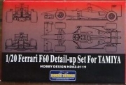 HD02-0119 1/20 FERRARI F60 Detail-up Set For Tamiya Hobby Design