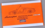 [사전 예약 ~6/5일] HD02-0182 1/24 Lamborghini LP 700-4 For Fujimi(123974)（PE+Metal parts） Hobby Design