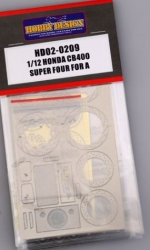 [사전 예약] HD02-0209 1/12 Honda CB400 Super Four A (042152)（PE+Metal parts）
