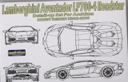 [사전 예약 ~6/5일] HD02-0295 1/24 Lamborghini Aventador LP700-4 Roadster Detail-up Set For Aoshima（PE+Resin） Hobby Des