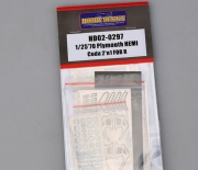 HD02-0297 1/25 '70 Plymouth HEMI Cuda 2'n1 For R （PE+Metal parts）