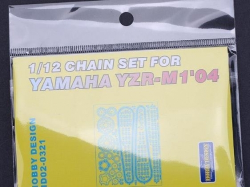 HD02-0321 1/12 Chain Set For Yamaha YZR-M1\\\\\\\"04 For T （PE+Metal parts+Resin） Hobby Design