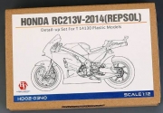 [사전 예약 ~6/5일] HD02-0340 1/12 Honda RC213V-2014(Repsol) Detail-UP Set For T 14130 Plastic Models（PE+Metal parts+Res