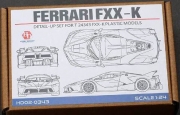 HD02-0343 1/24 Ferrari FXX-K Detail-UP Set For T 24343 （PE+Metal parts+Resin） Hobby Design