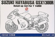[사전 예약 ~3/23일] HD02-0358 1/12 Suzuki Hayabusa GSX 1300R Detail-up Set For T 14090（PE+Metal parts） Hobby Design