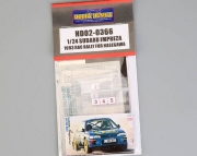 [사전 예약 ~6/5일] HD02-0366 1/24 Subaru Impreza 1993 Rac Rally For Hasegawa（PE+Metal parts+Resin） Hobby Design