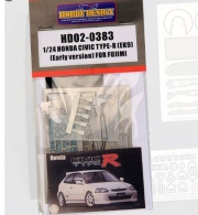 [사전 예약 ~6/5일] HD02-0383 1/24 Honda Civic Type-R EK9 Early Version For Fujimi （PE+Resin） Hobby Design