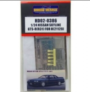 [사전 예약 ~3/23일] HD02-0386 1/24 Nissan Skyline GTS-R(R31) For H (21129) Hobby Design