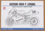 [사전 예약 ~6/5일] HD02-0399 1/12 Suzuki RGV-T(XR89) For Tamiya 14081（PE+Metal parts+Resin） Hobby Design