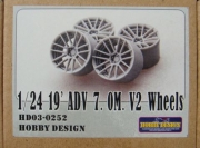 [사전 예약 ~3/23일] HD03-0252 1/24 19\'ADV 7.0M.V2 Wheels Hobby Design