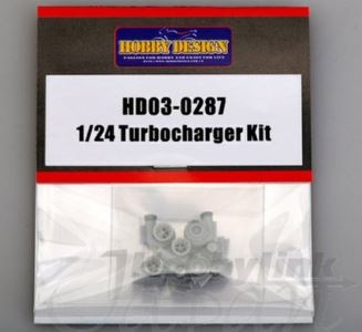 [사전 예약] HD03-0287 1/24 Turbocharger Kit Hobby Design