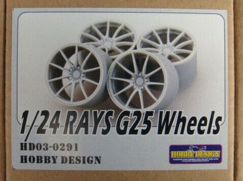 [사전 예약] HD03-0291 1/24 18\' Rays G25 Wheels Hobby Design