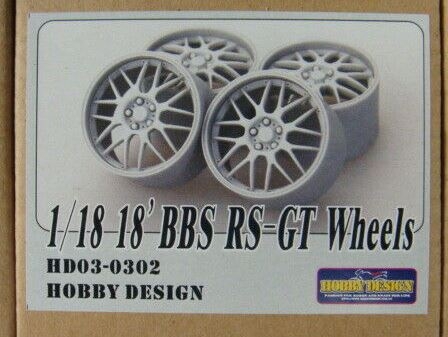 HD03-0302 1/18 18\\\\\\\' BBS RS-GT Wheels