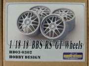HD03-0302 1/18 18\\\' BBS RS-GT Wheels