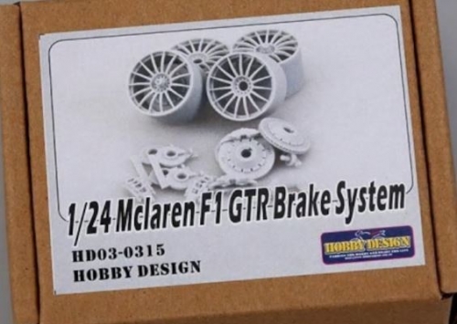 HD03-0315 1/24 Mclaren F1 GTR Brake system(Resin+PE) Hobby Design
