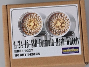 HD03-0327 1/24 16\\\' SSR Formula Mesh Wheels (Resin+Metal Wheels ) Hobby Design