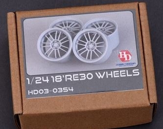 HD03-0354 1/24 18\\\\\\\' RE30 Wheels Hobby Design