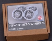 HD03-0354 1/24 18\' RE30 Wheels Hobby Design