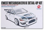 [사전 예약 ~3/23일] HD03-0386 1/24 CWEST Mitsubishi EVO IX Detail-up Kit (Resin+PE+Metal parts) Hobby Design