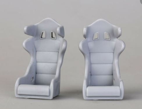 HD03-0398 1/24 Bride Maxis III Racing Seats (Resin+PE+Decals) Hobby Design