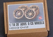 [사전 예약 ~3/23일] HD03-0412 1/18 20\' ADV5.0 CS Wheels Hobby Design