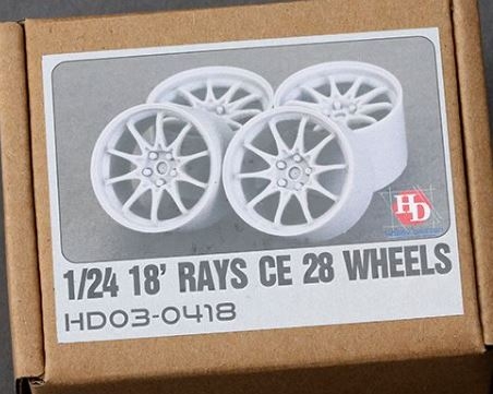 HD03-0418 1/24 18\\\\\\\' RAYS CE28 Wheels