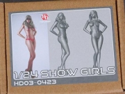 [사전 예약 ~3/23일] HD03-0423 1/24 Show Girls (Resin+PE) Hobby Design
