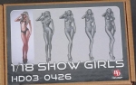 [사전 예약] HD03-0426 1/18 Show Girls (Resin+PE) Hobby Design