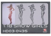 [사전 예약 ~3/23일] HD03-0435 1/18 Show Girls (Resin+PE) Hobby Design
